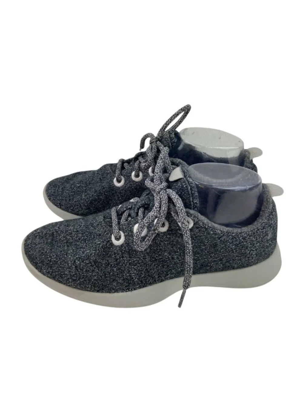 -Allbirds Wool Runners Women’s Size 9 Gray Lace Up Athletic Sneakers Comfort